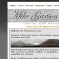 An old version of Mike Garsons website - David Bowies pianist